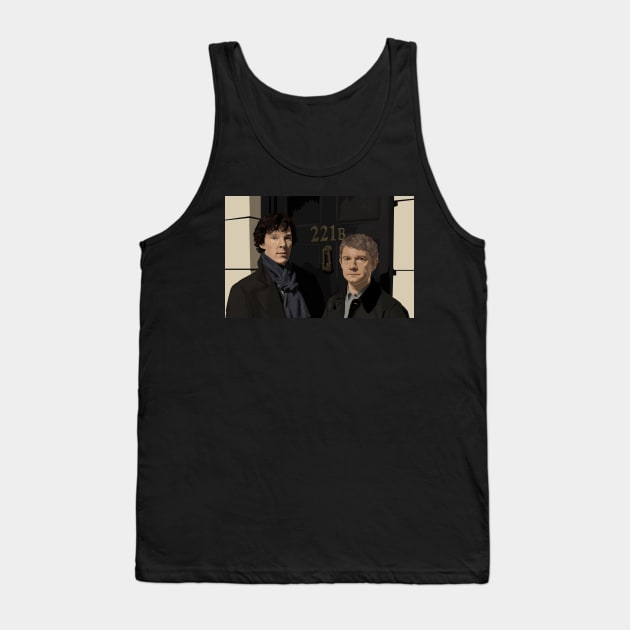 "221B" Tank Top by jomorley